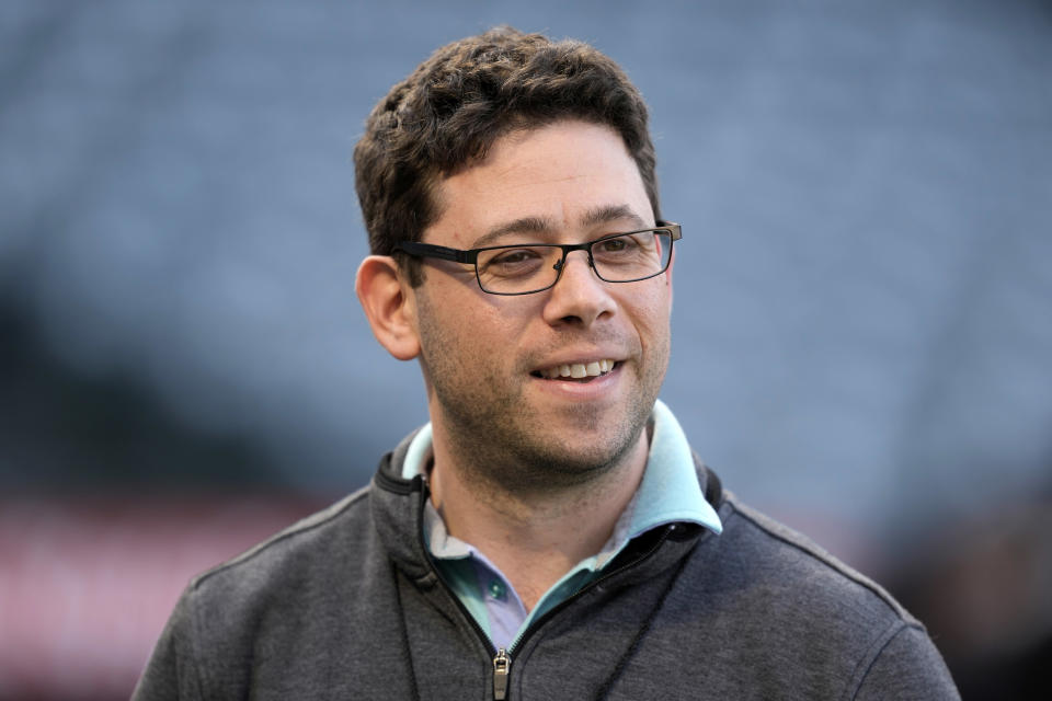 The Marlins have hired Peter Bendix, who spent the past 15 years with the Rays, to be their new baseball operations president. (Kirby Lee-USA TODAY Sports)