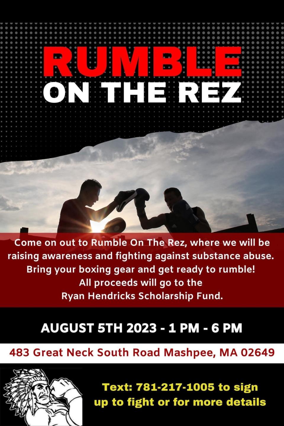 Rumble on the Rez flyer