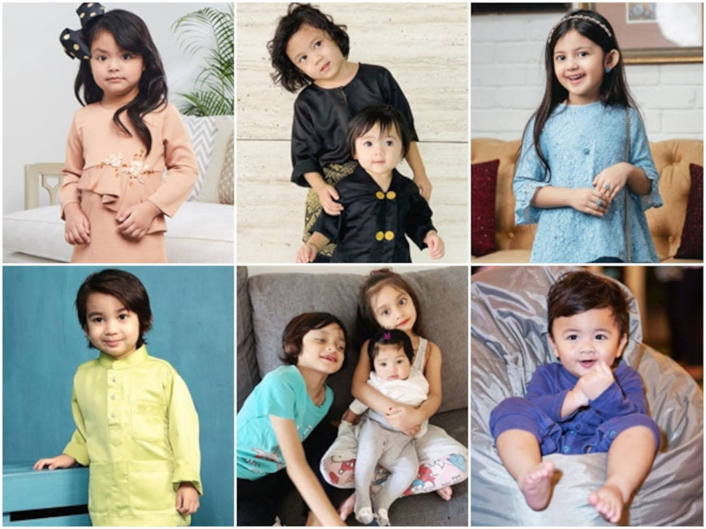 Look at those chubby cheeks! These Malaysian celebs' kids are adorable.