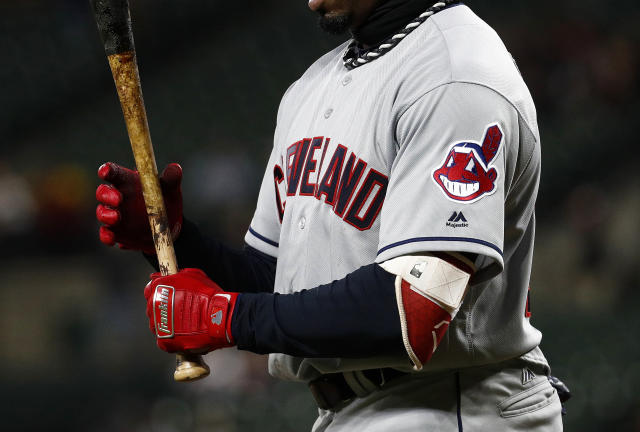 Cleveland Indians wear Chief Wahoo on Indigenous People's Day