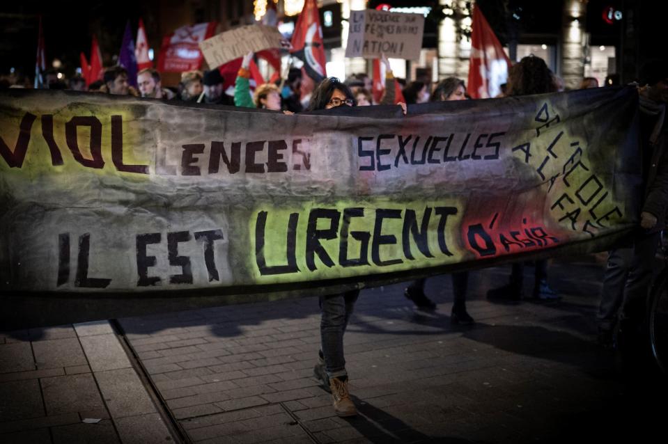 Une manifestation organisée par le collectif Nous Toutes, à Toulouse, le 25 novembre 2021. (photo d'illustration) - Lionel BONAVENTURE / AFP