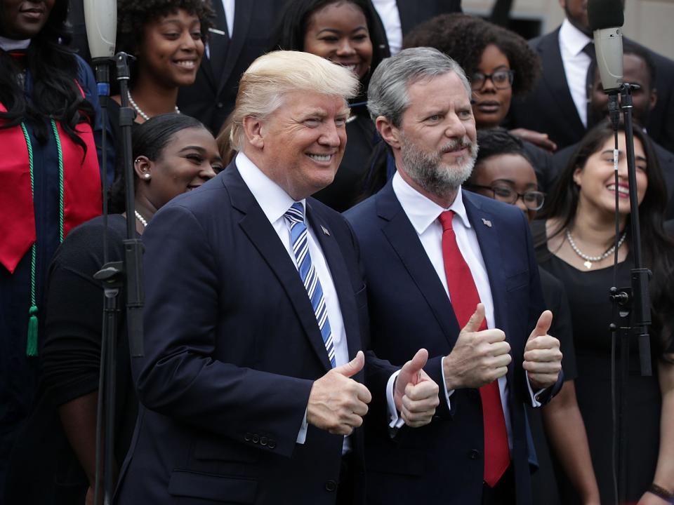 donald trump jerry falwell