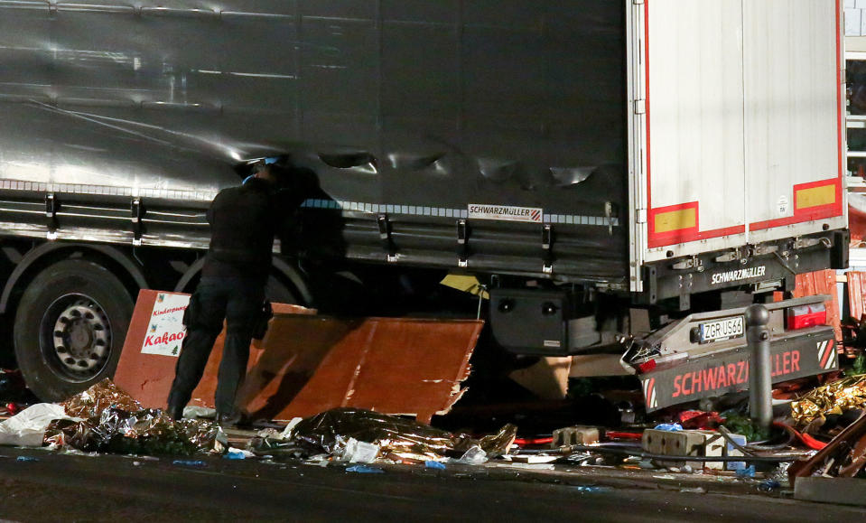 Truck attack at Berlin Christmas market