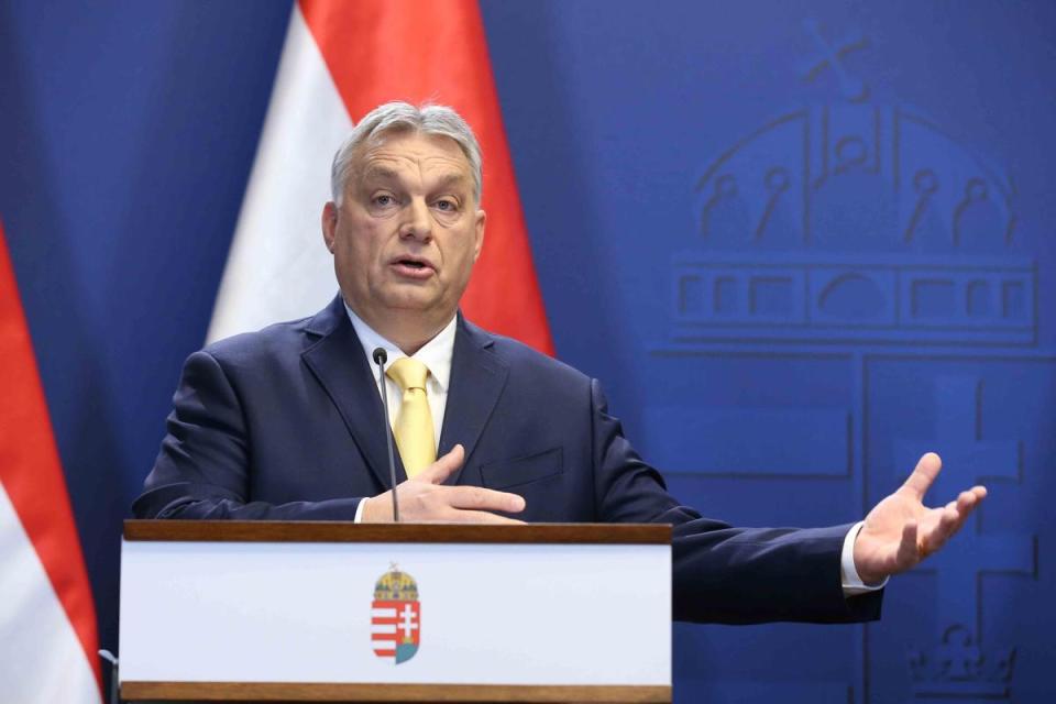 匈牙利總理奧爾班表示，薩耶爾的行為讓他們無法接受。（翻攝自FIDESZ官網）