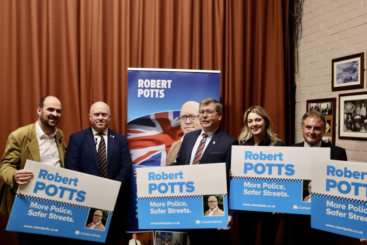 As a former police officer in County Durham, Robert Potts is hoping to upset the odds and become the region’s first ever Conservative PCC. <i>(Image: Robert Potts)</i>