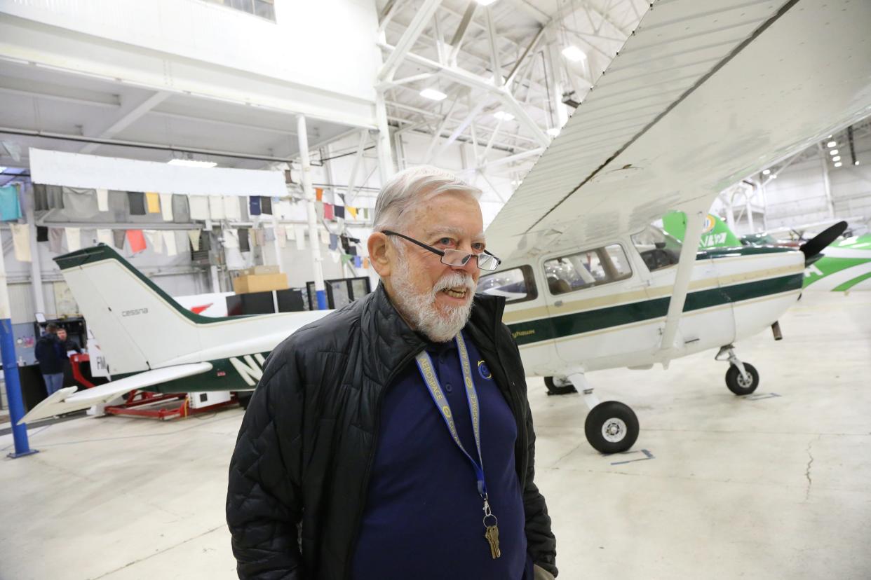 Longtime flight instructor Christian Hosford, founder of CHI Engineering in Portsmouth, runs a program geared toward teens and their interest in flying aircraft.