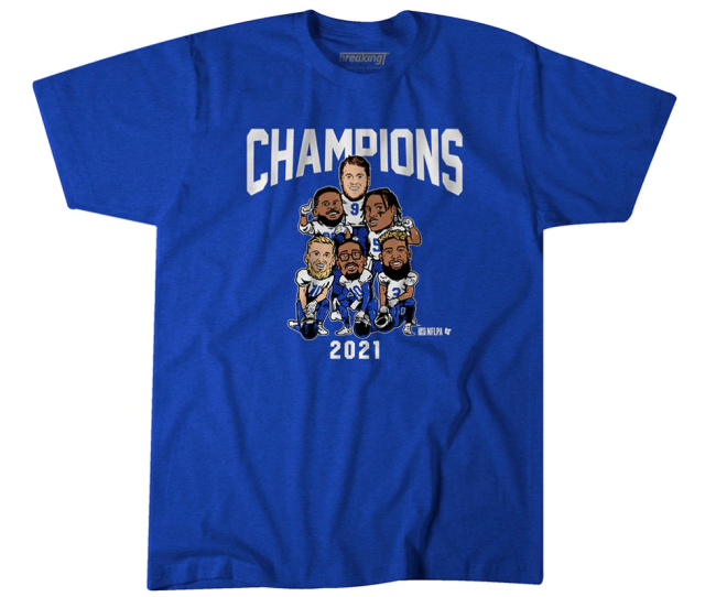 Celebrate your Super Bowl Champions with new Rams gear featuring NFLPA  officially licensed shirts and hoodies by BreakingT