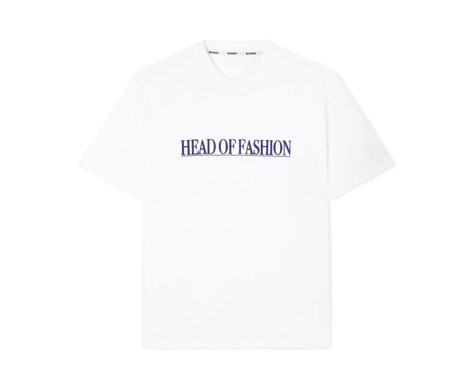 The “Head of Fashion” T-shirt by Sunnei.