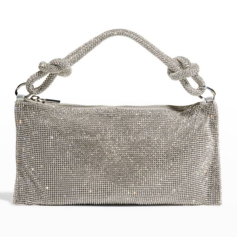 Hera Nano Knotted Embellished Shoulder Bag