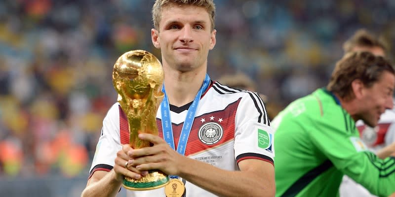 Sein größter Triumph: 2014 wird Müller Weltmeister<span class="copyright">IMAGO/Sven Simon</span>