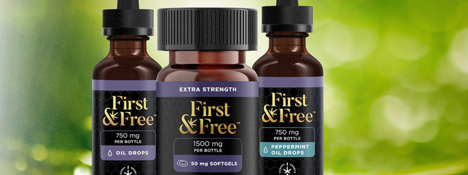 The line will be available in the 31 U.S. states where CBD products are legal for sale, according to the First & Free website. (First & Free website)