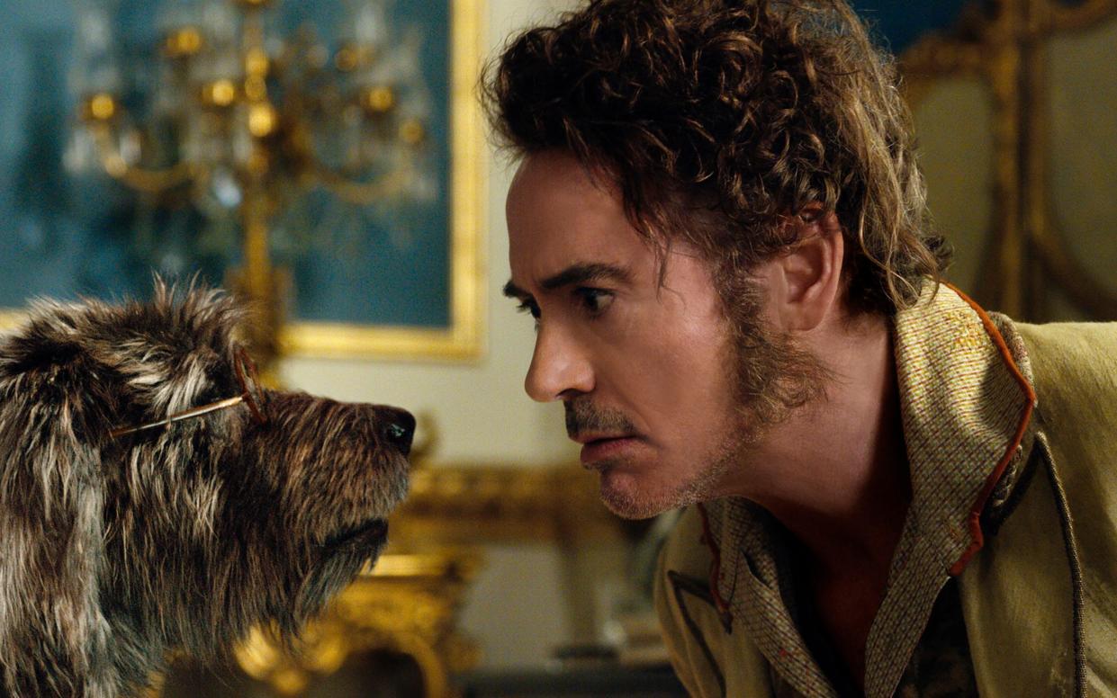 Robert Downey Jnr as Dr John Dolittle in what is proving a box-office bomb - Universal Pictures