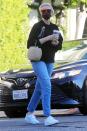 <p>Cameron Diaz is spotted leaving a hair salon in West Hollywood on Tuesday.</p>