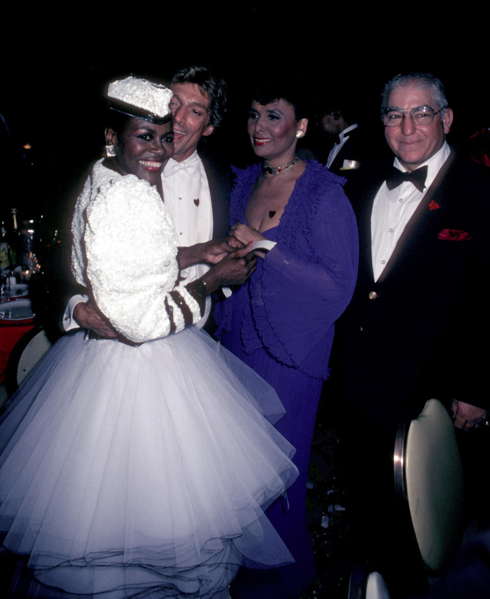 Cicely Tyson and Lena Horne at the Night of 100 Stars in New York City in 1982.