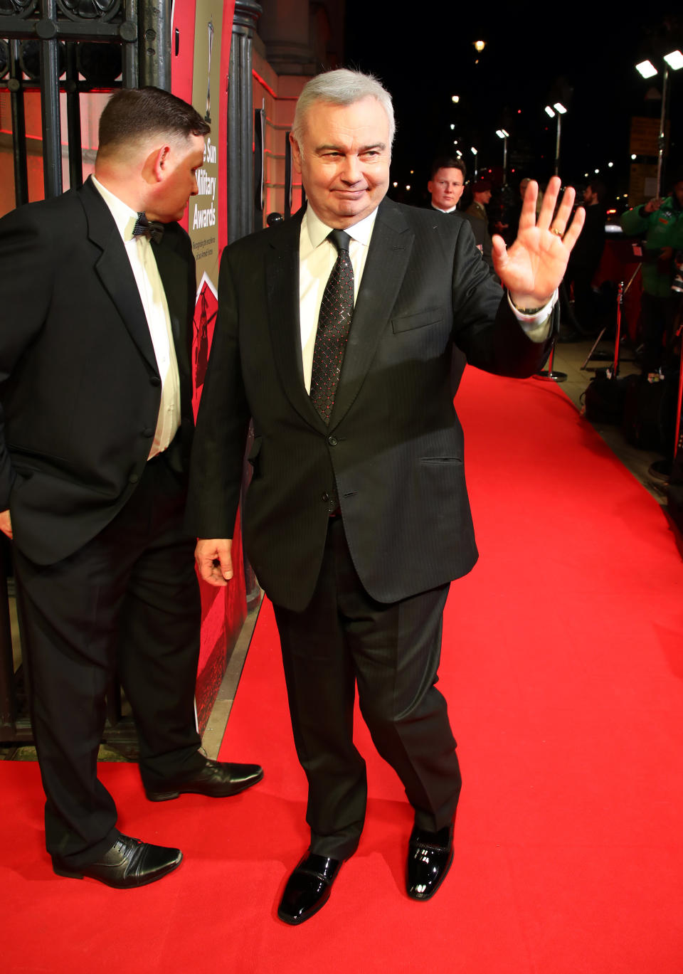 Eamonn Holmes attending The Sun Military Awards 2020 held at the Banqueting House, London.