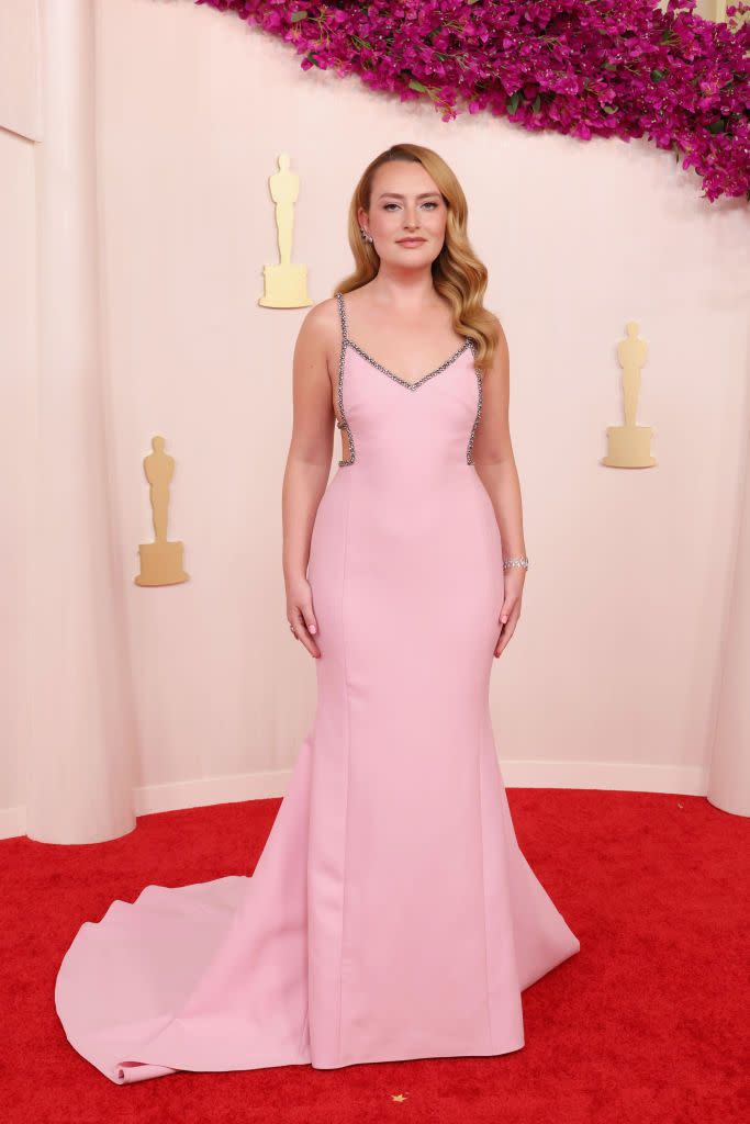 hollywood, california march 10 amelia dimoldenberg attends the 96th annual academy awards on march 10, 2024 in hollywood, california photo by john shearerwireimage