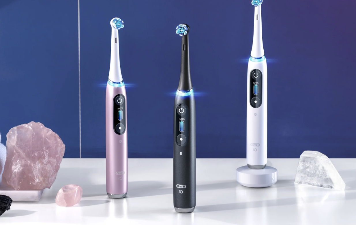 The Oral-B iO Series 9 electric toothbrush