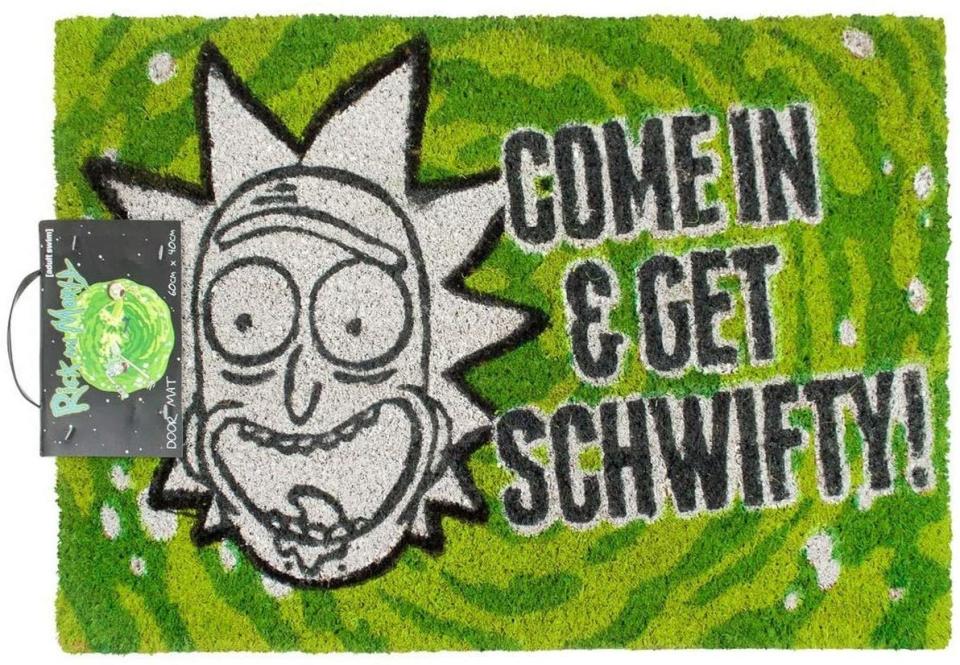Rick and Morty welcome mat