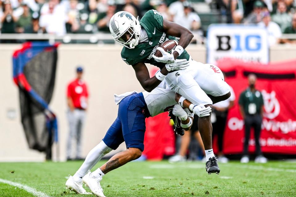 MSU redshirt freshman receiver Jaron Glover is one of the young players who's shown signs he could be a difference-maker.