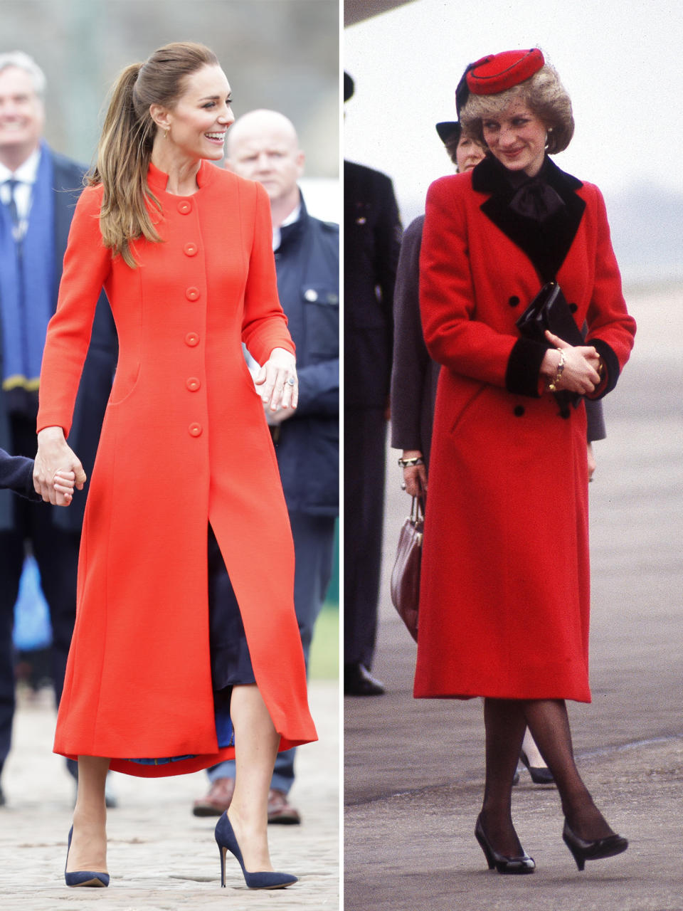 Duchess of Cambridge Princess Diana Red 