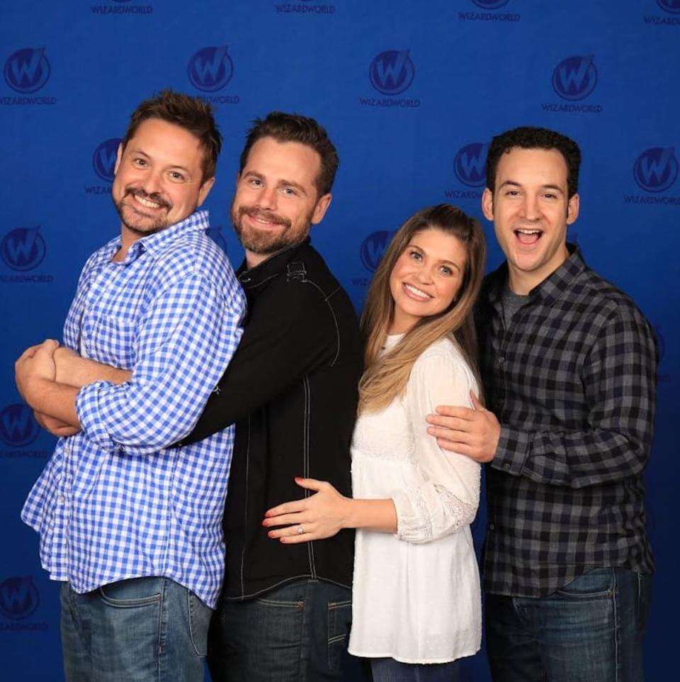 THE STARS OF 
 BOY MEETS WORLD