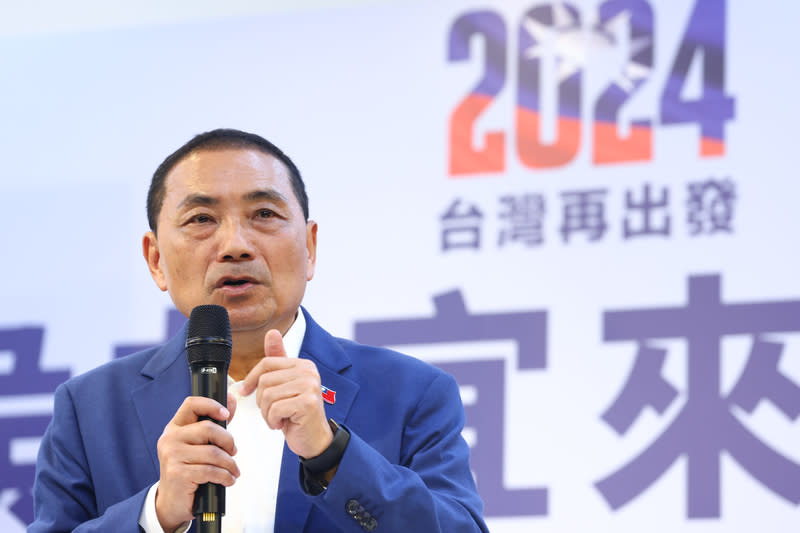 藍白合進度備受關切，國民黨總統參選人侯友宜11日指出，選辦、黨部上午已與柯辦取得聯繫，兩邊會坐下來談。（中央社資料照）