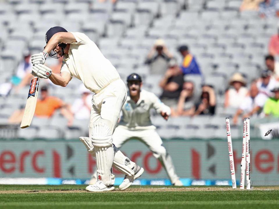 England were blown away in a little over an hour and a half in Auckland (Getty)