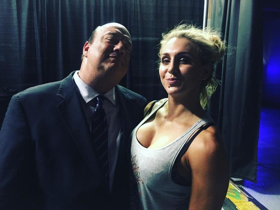 Paul Heyman and Charlotte