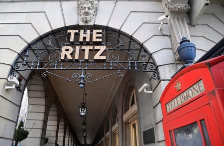 The Ritz London hotel in Piccadilly, London