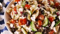 <p>One thing's for sure, everyone will demand seconds.</p><p>Get the <a href="https://www.delish.com/uk/cooking/recipes/a34709768/greek-tortellini-salad-recipe/" rel="nofollow noopener" target="_blank" data-ylk="slk:Greek Tortellini Salad;elm:context_link;itc:0;sec:content-canvas" class="link ">Greek Tortellini Salad</a> recipe. </p>