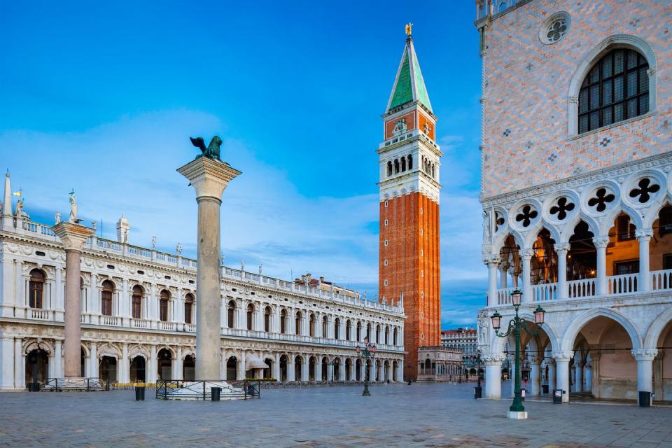saint marks piazza in venice italy