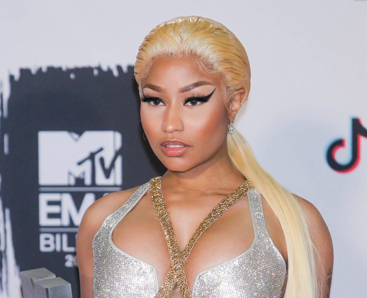 Nicki Minaj attends the European Music Awards.&nbsp; (Photo: /MediaPunch/IPx)