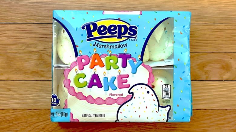 Party Cake Marshmallow Chicks