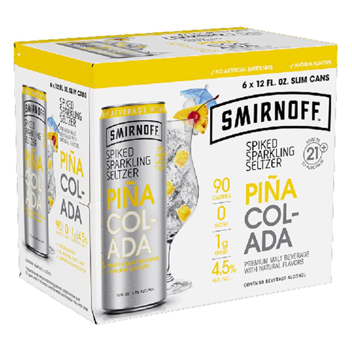 smirnoff spiked seltzer