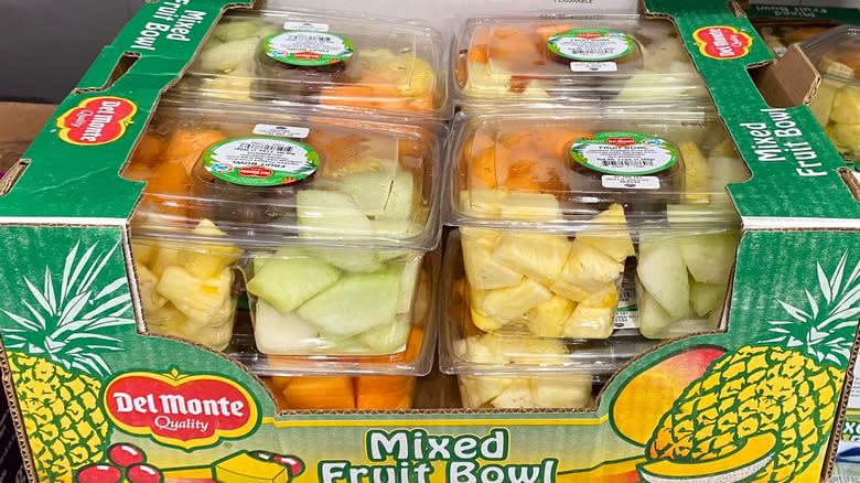 Costco Del Monte fruit bowls