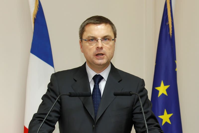 L'ex-patron de la police judiciaire parisienne, Christian Flaesch, a été placé en garde à vue lundi par l'Inspection générale de la Police nationale (IGPN). /Photo d'archives/REUTERS/Benoit Tessier