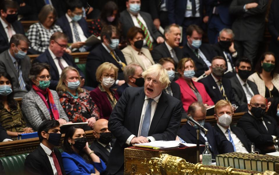 Boris Johnson is facing a rough ride before recess - UK Parliament/Jessica Taylor/HANDOUT/EPA-EFE/Shutterstock