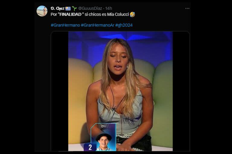 Zoe causó risas en las redes sociales (Captura X)