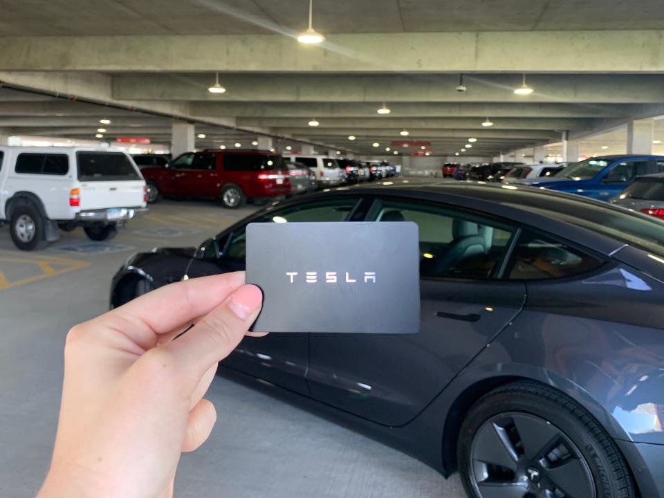 The author holds a Tesla key.