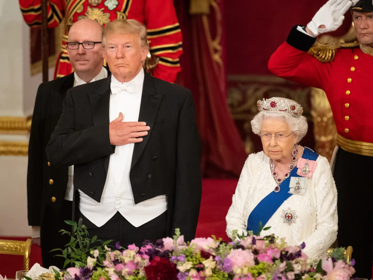 Donald Trump potentially snubbed for the Queen's funeral after the Bidens receiv..