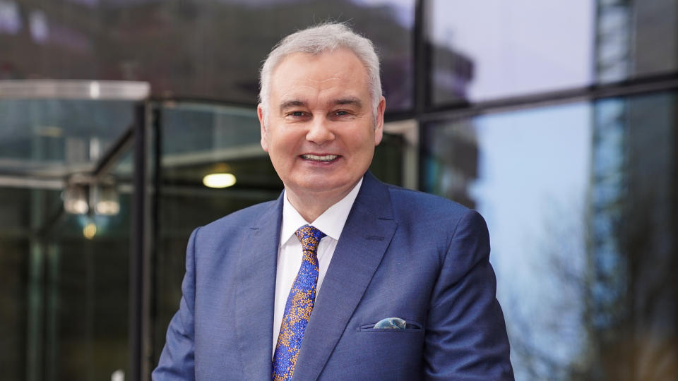 Eamonn Holmes began presenting a breakfast show on GB News this year. (Kirsty O'Connor/PA Images via Getty Images)