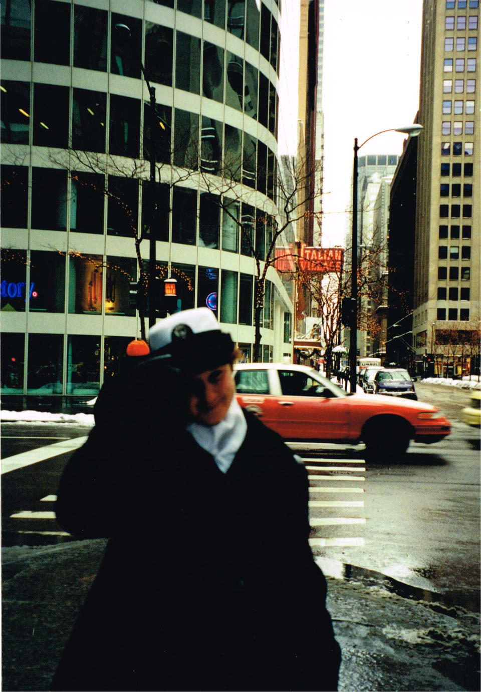 An early photo of Tia Christopher, who joined the Navy at age 18 in 2000 and was out just under a year later, honorably discharged with a "personality disorder." 