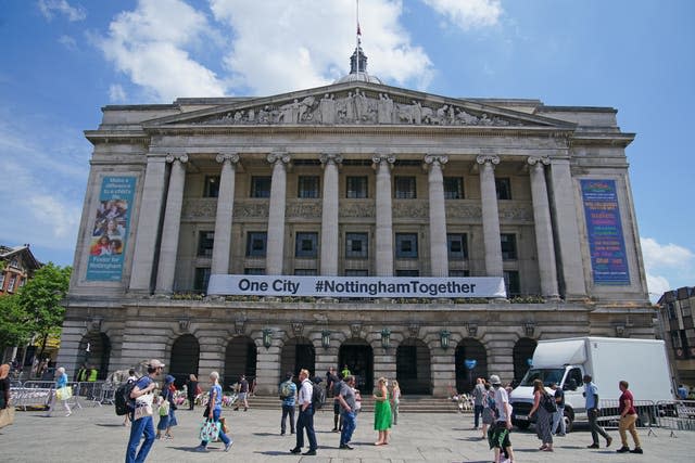 Nottingham city centre incident