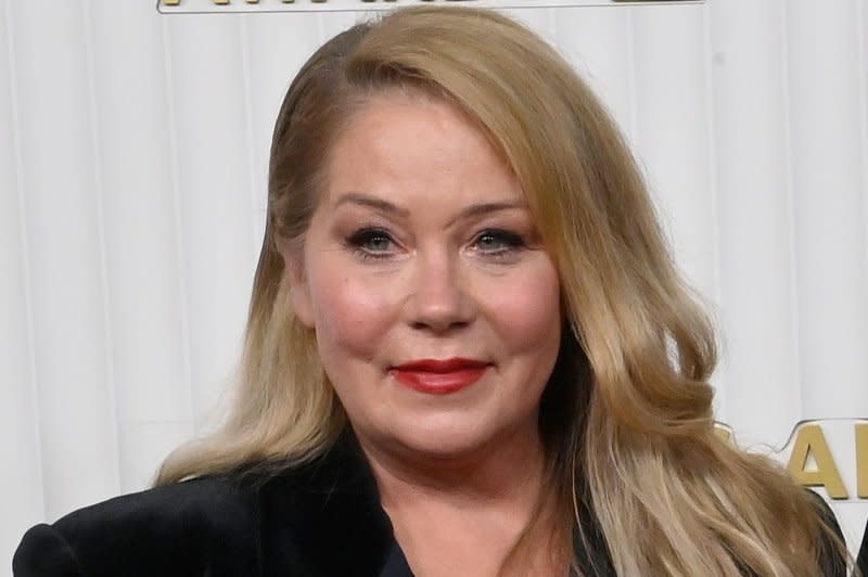 Christina Applegate gave a health update on "Good Morning America" following a rare appearance at the Primetime Emmy Awards. File Photo by Jim Ruymen/UPI