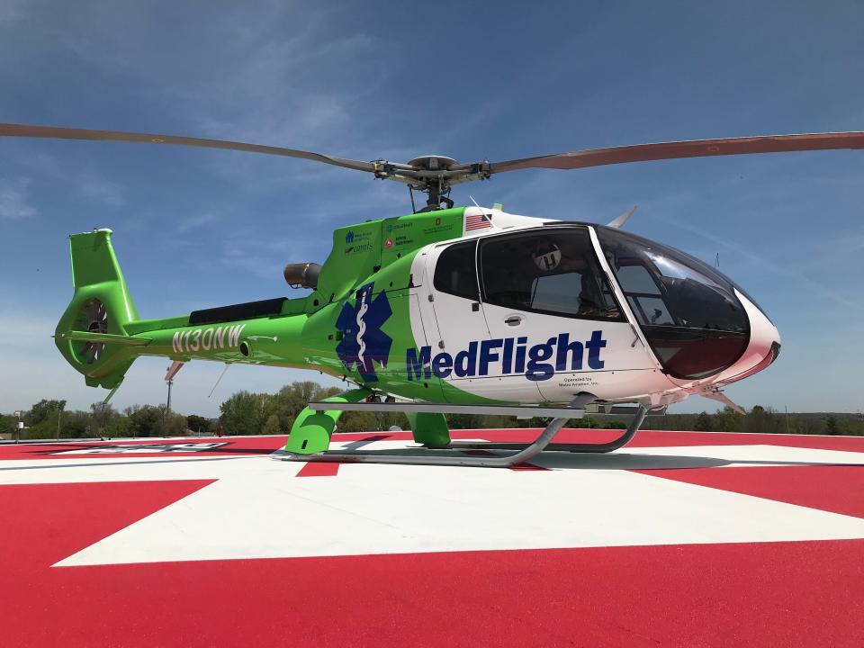 The test landing of a MedFlight helicopter on the roof of OhioHealth Mansfield Hospital was a success, allowing OhioHealth to move toward making the helipad fully functional.
