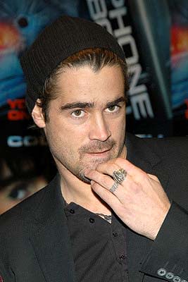 Colin Farrell at the New York premiere of 20th Century Fox's Phone Booth