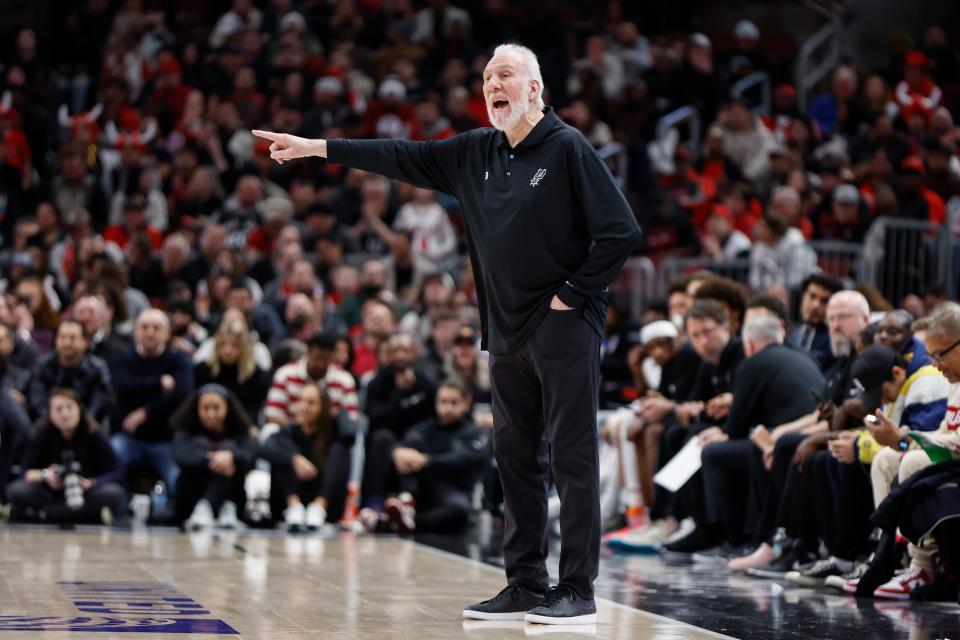 It has been a long season for Spurs coach Gregg Popovich. "Our guys don’t play like they know what their record is," he said. "They play for the standards we set for them and try to meet them. Win or lose, you have to learn what it takes to become a winning team and a champion. We’re in that process of starting over again.”