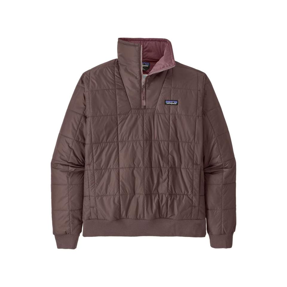 <p><a href="https://go.redirectingat.com?id=74968X1596630&url=https%3A%2F%2Fwww.backcountry.com%2Fpatagonia-box-quilted-pullover-jacket-mens&sref=https%3A%2F%2F" rel="nofollow noopener" target="_blank" data-ylk="slk:Shop Now;elm:context_link;itc:0;sec:content-canvas" class="link ">Shop Now</a></p><p>Box Quilted Pullover Jacket</p><p>backcountry.com</p><p>$160.30</p>