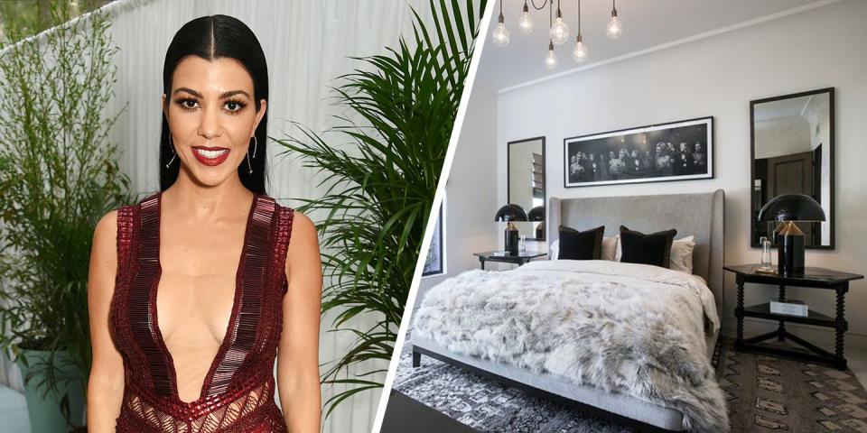 Kourtney Kardashian's Guest Room