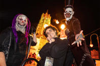 <p>at Halloween Horror Nights at Universal Studios Hollywood on Sept. 18.</p>